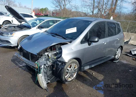 2007 Honda Fit Sport из США, поврежденный, VIN JHMGD38647S034792
